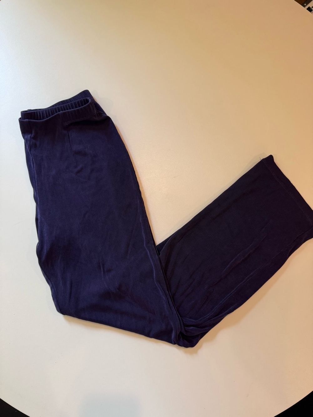 Chico’s Purple “No Tummy” Wrinkle Free Pants
